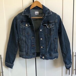 Zara Classic Blue Denim Jacket